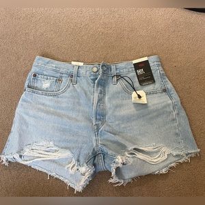 Levi’s 501 High Rise Jean Shorts